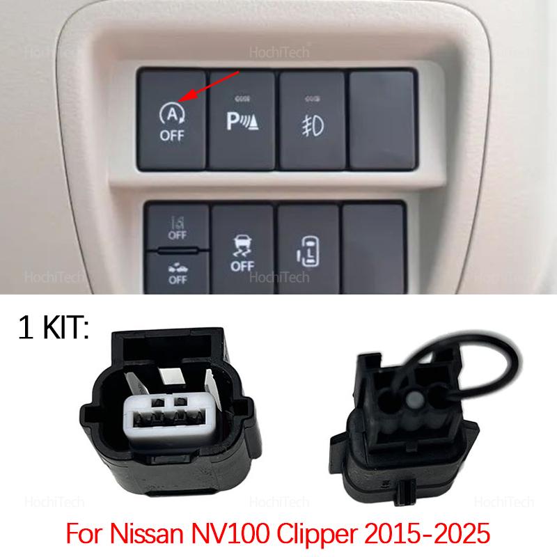 

For Nissan NV100 Clipper 2015-2025 2025 2025 Automatic Default Start Stop Switch Car Stop Start Engine System Off Device Cable
