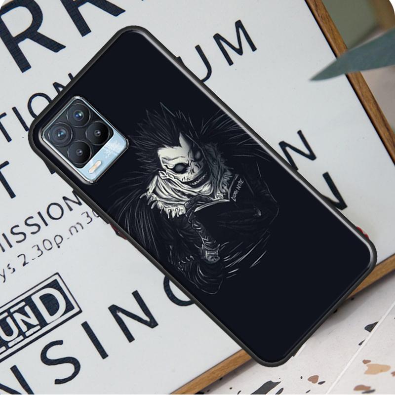 

Аниме Манга Death Note Ryuk чехол для Realme C21 C11 C15 GT Neo2 Master 8 Pro 8i OnePlus 9 Pro 8T 9R Nord2 Coque Realme GT(Neo)