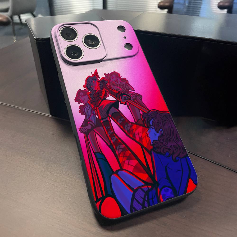 H-Heathers Musical Phone Case For iPhone 13,16,12,14,15,11,17,Pro,Max,Plus,E,Air,Mini Shockproof Cover