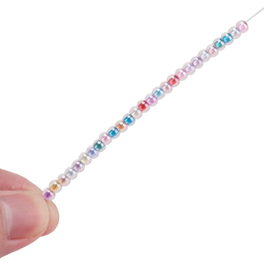 160Pcs Glass Beads Charm Czech Super Seed Excellent Bead Unicorn Zirconium Spacer Beads For Jewelry Making Accessories