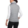 Under Armour Gilet da donna a collo alto con stampa logo a tinta unita Grigio 1303114-025