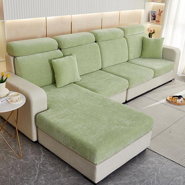 New Design Snowy Couch Cushion Seat Cover Stretchy Pets Home Furniture Armrest Cover Protector Stretch Washable Removable Couch Slipcover