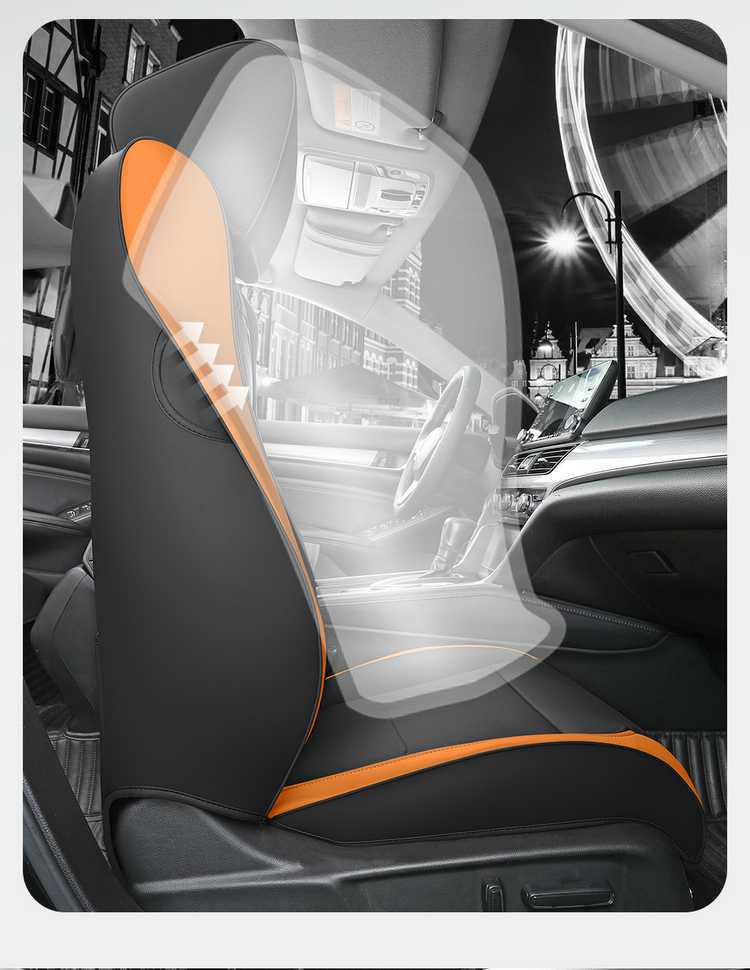 Honda Accord 10. Generation Ganzjahres-Kunstleder Autositzkissenbezug