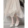 Gentle Low-heeled Mary Jane Shoes Flat-soled Single Shoes Women's Autumn New Round Shoes