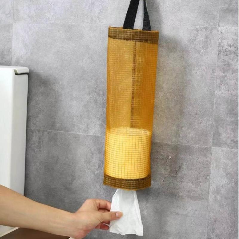 Efficient Nylon Wall Hanging Bag For Household Essential Space Efficient Solution For Organizing Trash Bags In Pantries Garage Or Office