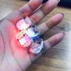 10Pcs Luminous LED Shoe Light Shoe Decoration Glowing Miniature Vibrating Light Plastic Movement Electronics Lamp Kids Gift