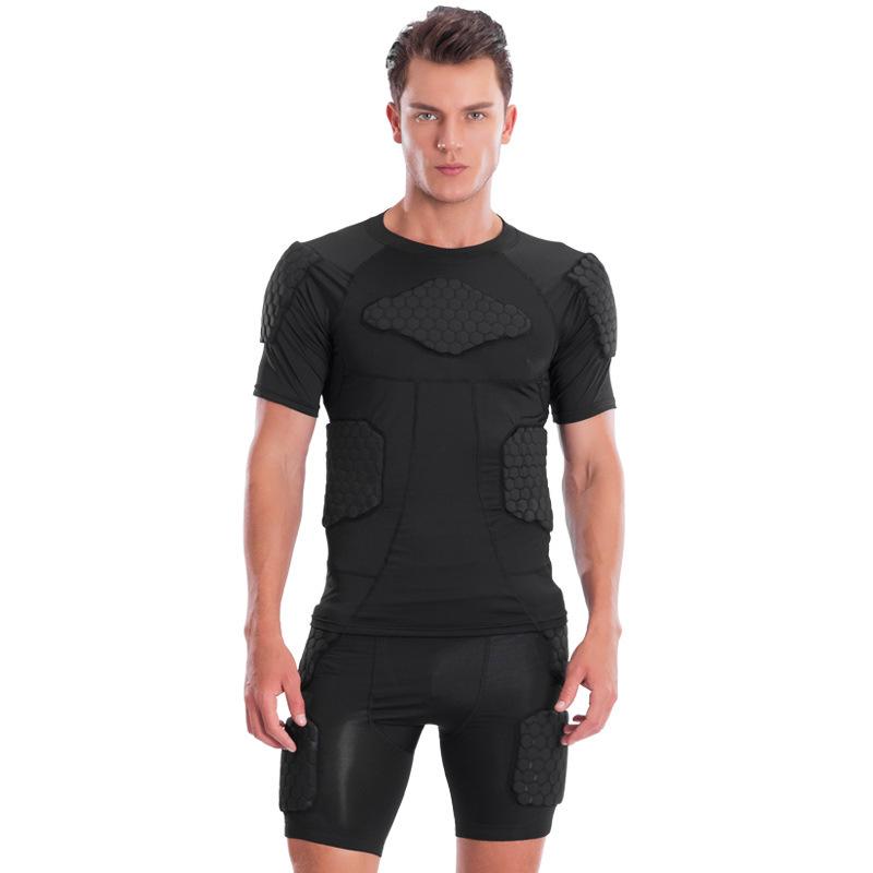 Anti-Collision Honeycomb Protective Sports Jersey: Ideal for Rugby, Basketball, Football, and Training