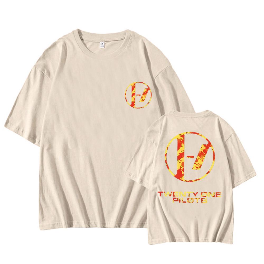 Twenty One Pilots Overcompensate T-shirt Men The Clancy World Tour 2024 High Quality Cotton T-shirts Women Rock Hip Hop T Shirts