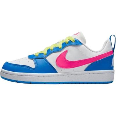 Court Borough Low Recraft GS Photo Blue Hyper Pink Kinder-Sneaker Weiß Light-Lemon-Twist IH0644-161