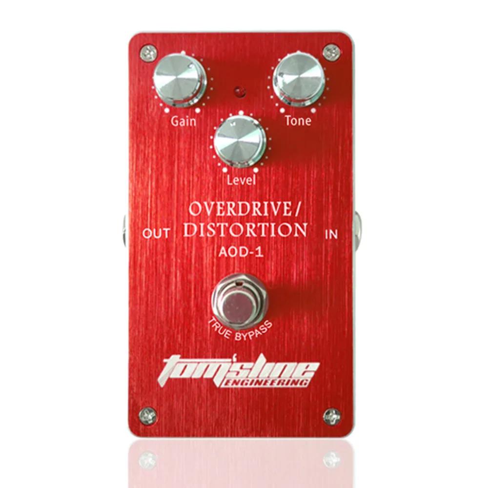AROMA Overdrive Distortion Electric Guitar Pedal Effect Pedal True Bypass Aluminum Alloy Housing AOD-1 Guitar Accessories
