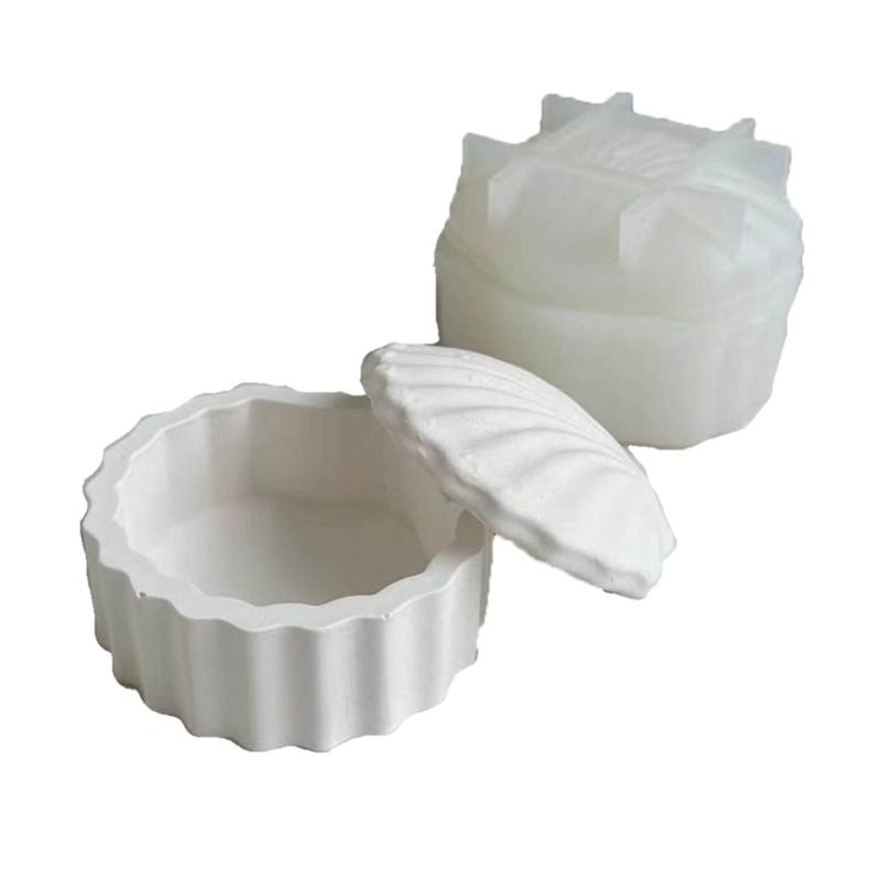 Geformte Behälter-Silikonformen, 3D-Epoxidharzform, Aufbewahrungsbox-Formen, Basteln, Schmuckherstellung