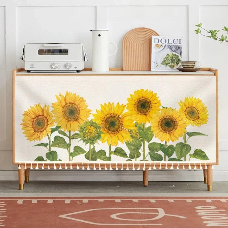 Cabinet Curtain for Kitchen Short Curtains Privacy Closet Cover Dust-Proof Under Sink Curtains for Small Kitchen Storage Room