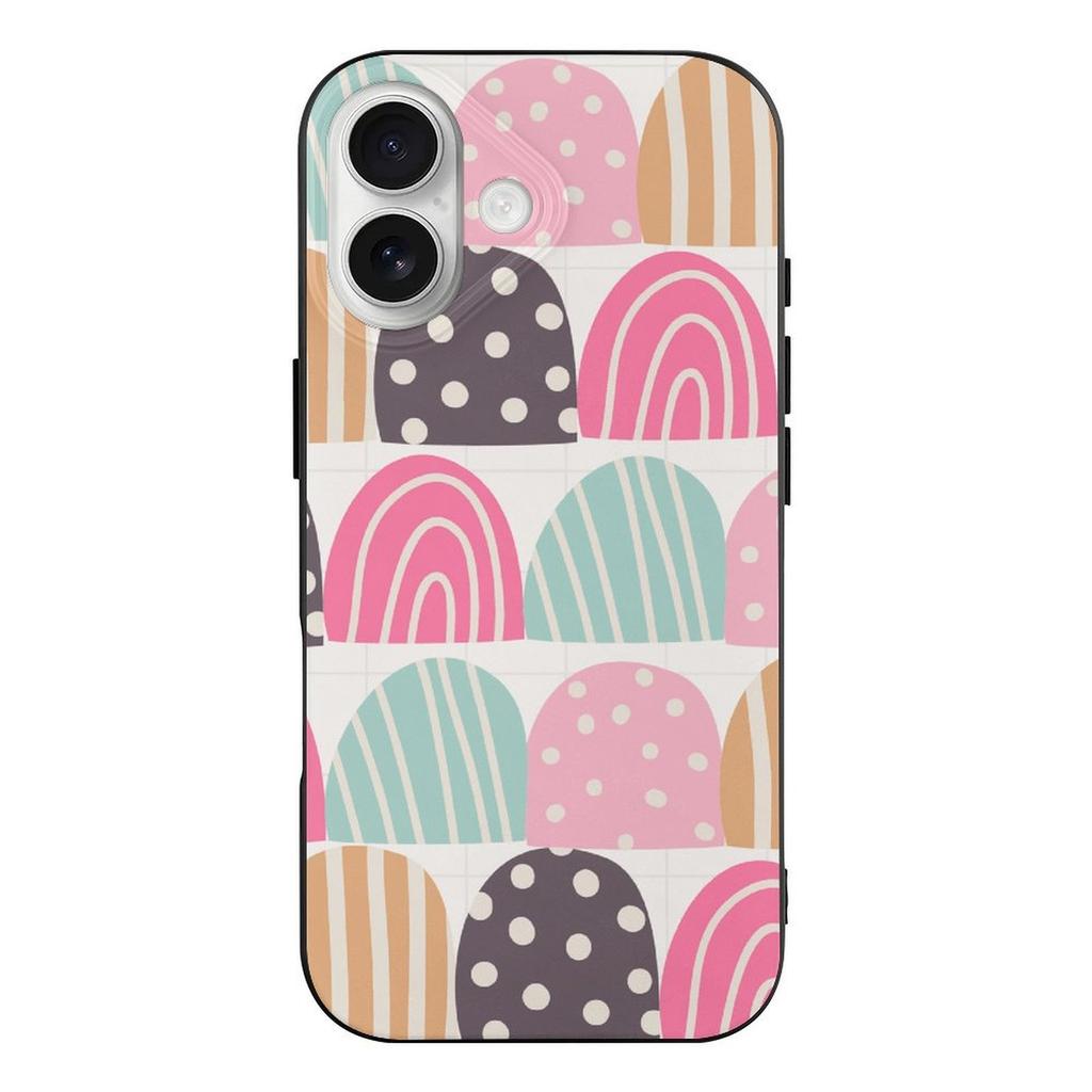 1 Pack For Iphone 17/17Air/17Pro/17ProMax Slim Crystal TPU Case With Raised Lens Edge, Flexible Grip And Drop Cushion