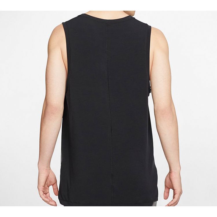 Nike Yoga Dri-FIT Tank Top Men Tops Black BV4037-010