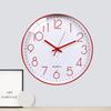 Fashion Wall Clock Hd Glass Travel Time Accurate Mute Wall Mounted Clock for Children's Study Send Friends Wall Decoration