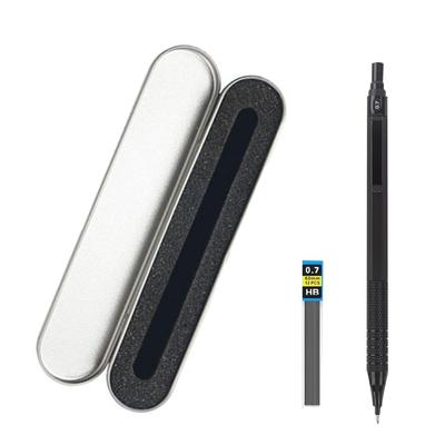 TVETE Mechanical Pencil Set Automatic Pencil Mm Premium Art Mechanical Pencil Automatic Pencil Metal Drafting Pencil with Eraser Case Refill Metal