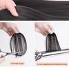 Synthetic Slanted Air Bangs Hairpiece Mini Fake Bangs Natural Invisible Hairpiece Extension For Girls Styling Accessories