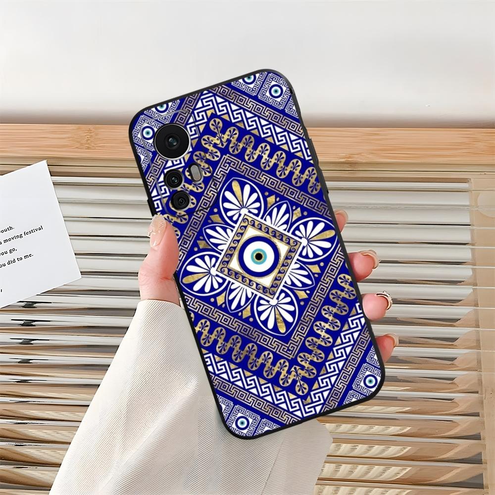 Nazar Boncugu Evil Eye Phone Case For Xiaomi 15 13 14 10 12 11 Pro POCO F6 X6 X3 F5 X5 Pro Lite Ultra Shell Coque