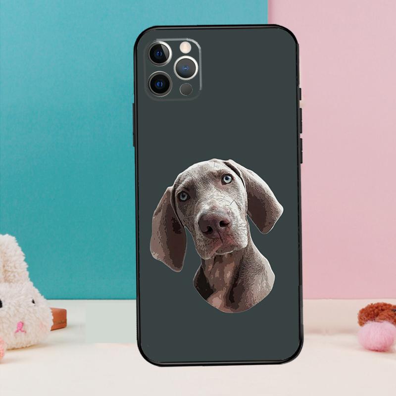 Weimaraner Dog Phone Case For iPhone 17 Air 16 15 14 13 12 11 Pro Max 12 13 Mini 15 16 Plus 16e Cover Coque