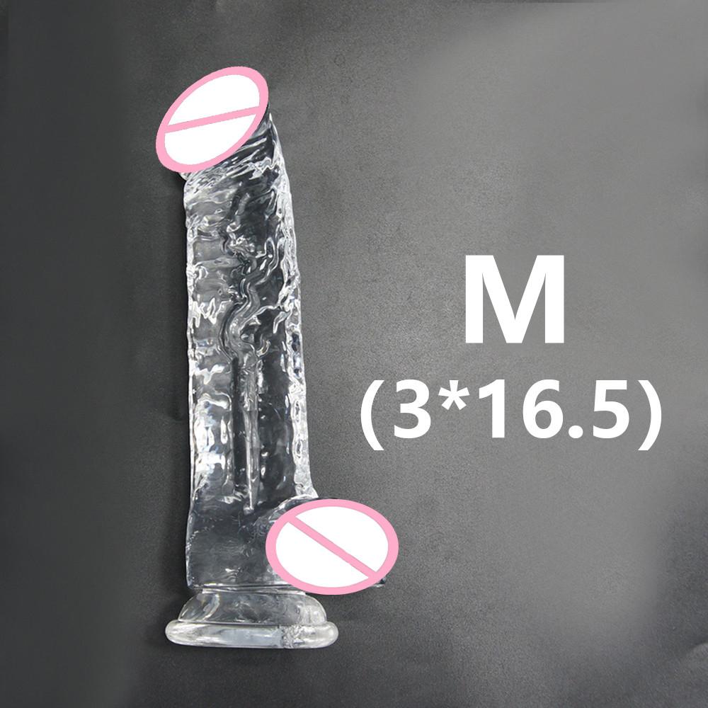Nowe realistyczne Dildo erotyczne galaretki Dildo z super mocną przyssawką zabawki erotyczne dla kobiet mężczyzn sztuczny Penis g-spot symulacja