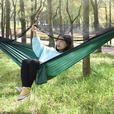 Fliegenhängematte Für Camping Leichte Schlafnetze Für Draußen Reisen Tragbare Leichte Hängematten Mit Fliegennetz Für
