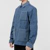 Puma Paisley Woven Shirt With Multiple Pockets Men Outerwear Blue 534978-64