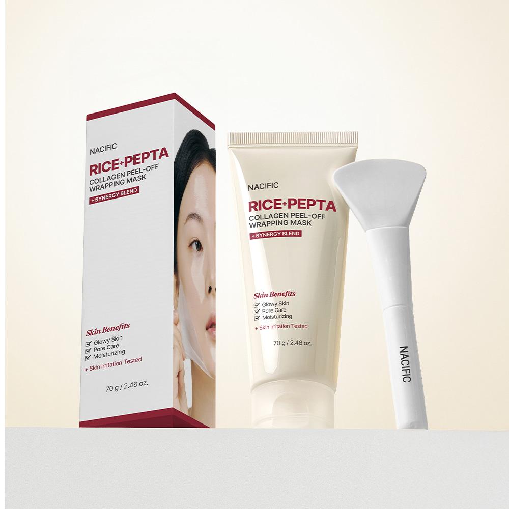 Nesipic Rice Pepta Collagen Peel-Off Wrapping Mask 70g