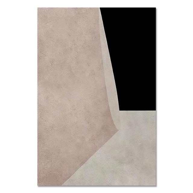 Geometric Minimalist Wall Art Poster Abstract Canvas Painting Print Texture Art Modern Wall Picture for Living Room Home Decor