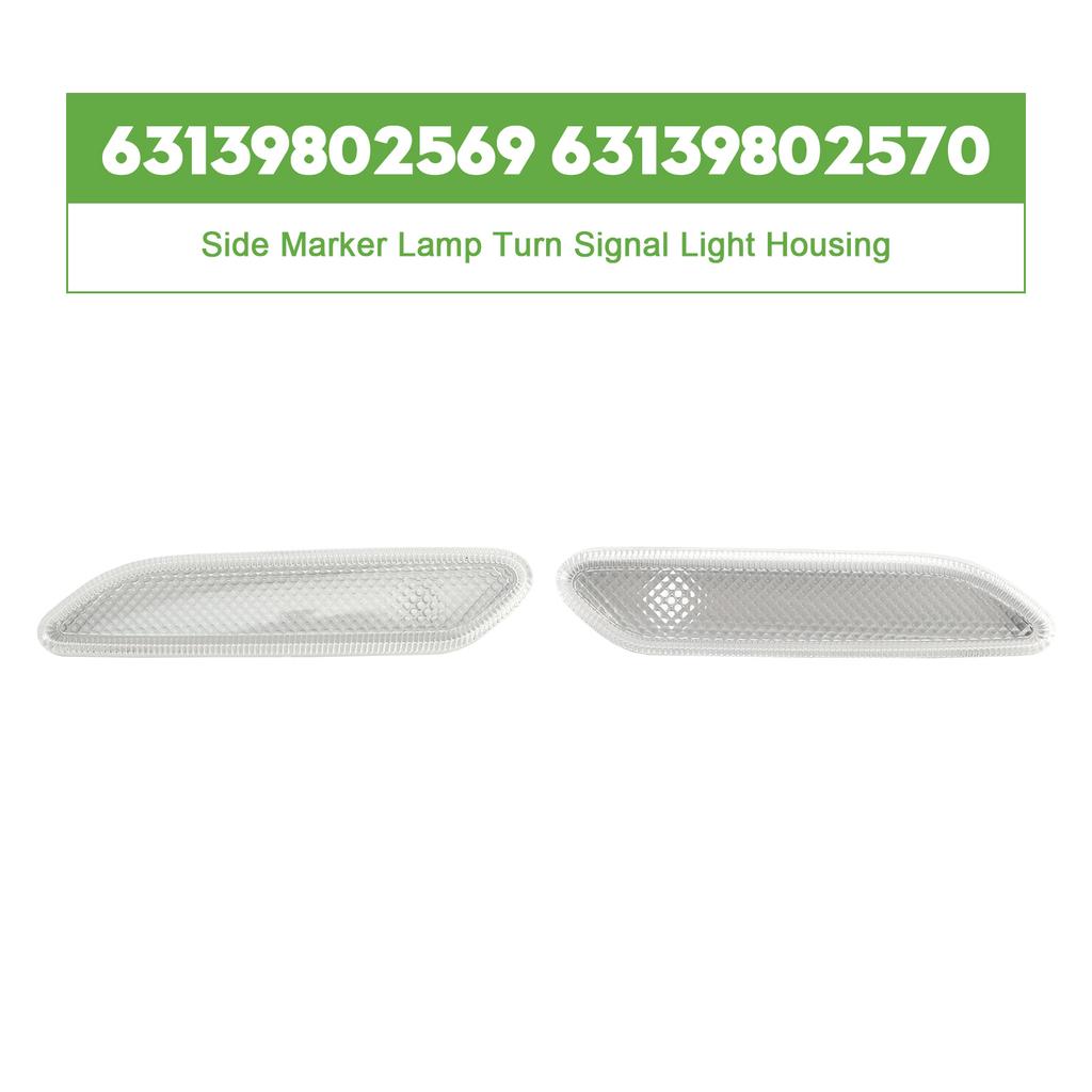 Pair Side Marker Lamp Turn Signal Light Housing for MINI R60 10-17 R61 12-17