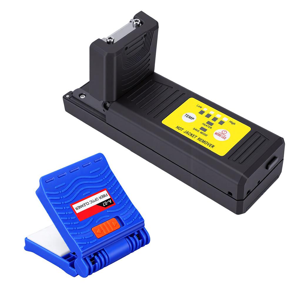 Fiber Optic Thermal Stripper and Cleaning Clip Auto Heating Stripping Tool for 1 48 Cores Bare Ribbon Bundle Fibers 2