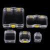 1 Pcs Plastic Dental Lab Box With Film Dentist False Tooth Case Box With Membrane Storage Boxes Denture Teeth Container Case