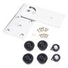 Manufactured Steel Hardware Pack Sturdy & Long lasting Fasteners Durable for Furniture Assembly & Building Projects