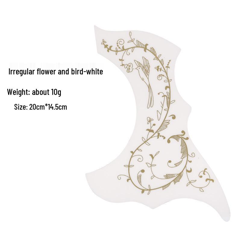 Naklejka panelowa pickguardu gitary chroniąca przed zarysowaniami dla gitar 38-41 calowych - Ochrona strun