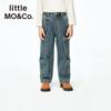 Little MO&Co. Kids' Straight-Leg Denim Jeans