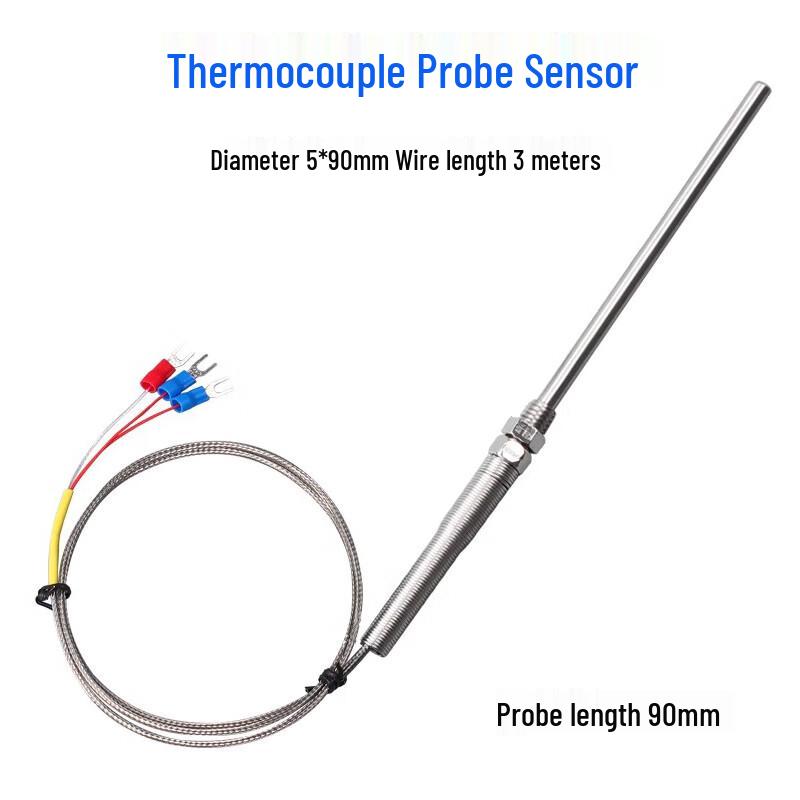 YFGPH PT100 3-Wire Armored Temperature Sensor