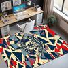 Football United F.C Pattern Rug, Indoor/Outdoor Mat, for Picnic, Gameroom, Bedroom, Office, Living Room, Home Decor Carpet, Birthday Gift