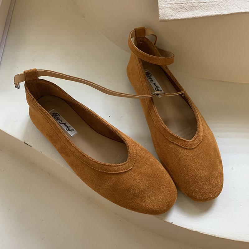 

Мода 2025 Бренд Осень Женские Туфли на Плоской Подошве Женские Туфли Мэри Джейн с Круглым Носком Мягкая Подошва Мелкие Слипоны Балетки Обувь Dree Мюли 40 жёлтый