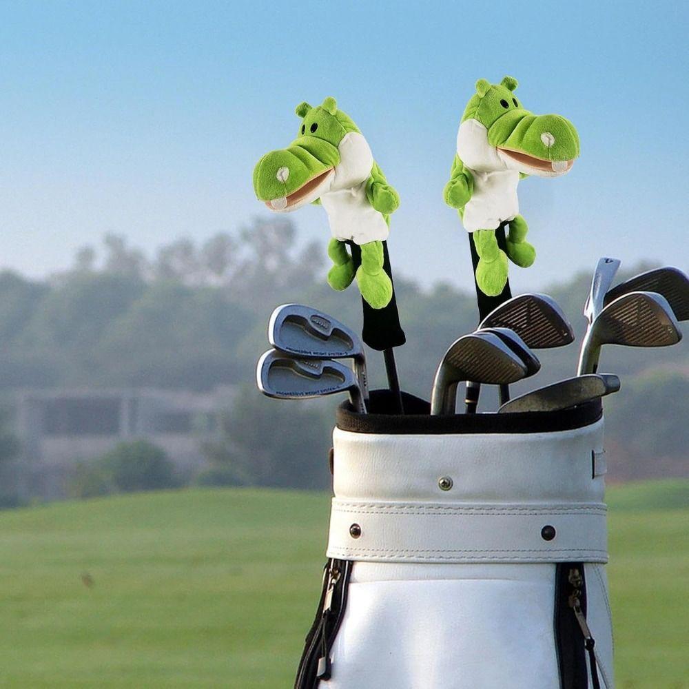 Long Neck Golf Club Head Covers Animal Pattern Driver Headcover  Club Accessories
