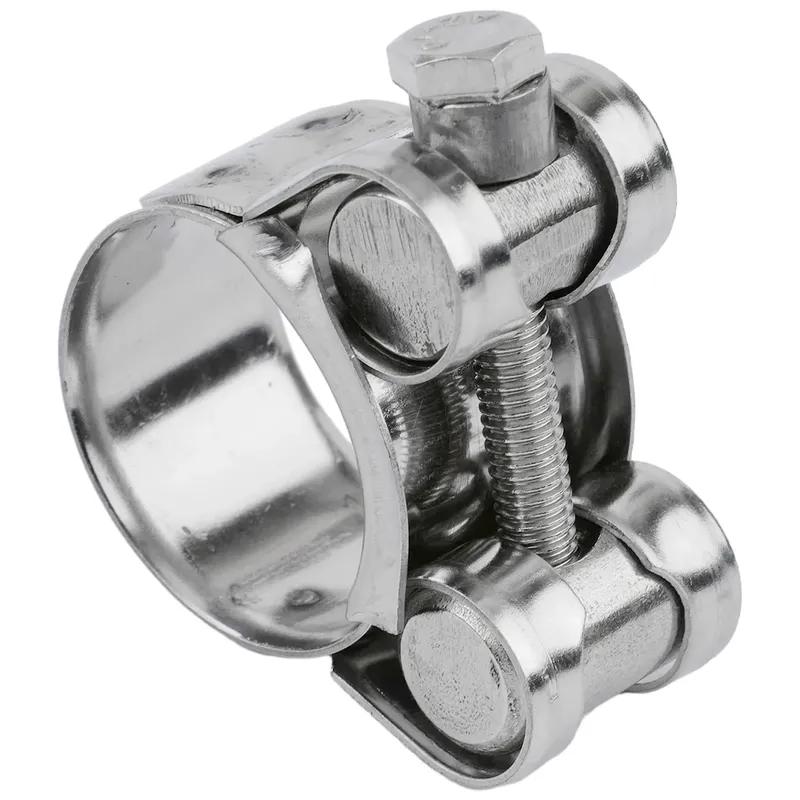 Hose Clamps-Clips Stainless Steel Heavy Duty T Bolt Exhaust Type 1-50 For Engine Intake Hose Exhaust Clamps Turbo Pressure Hoses