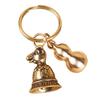 Personalized Brass Keychain, Brass Creative, Twelve Copper Bell