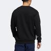 Adidas Knit Crew Neck Sweatshirt Men Tops Black HG6584