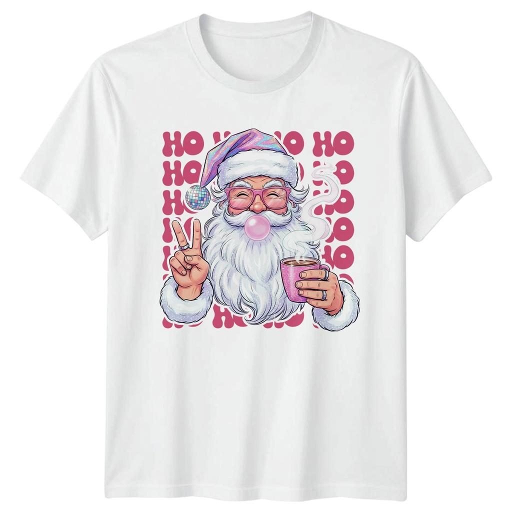 Ho Ho Ho Santa Christmas Holidays Unisexs TShirt Unisexs Graphic Tee