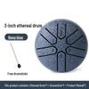 Ethereal Children's Mini Steel Tongue Drum - 3-inch & 4-inch, 8 Tones, Beginner Friendly