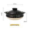 Bao Yi High-Temperature Japanese Ceramic Clay Soup Pot for Gas Stove