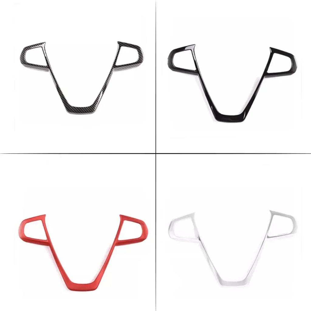 Car Steering Wheel Button Frame Trim Cover Sticker Interior Accessories For BMW 3 5 7 Series 6GT X3 X5 X7 G20 G30 G05 G07 G11