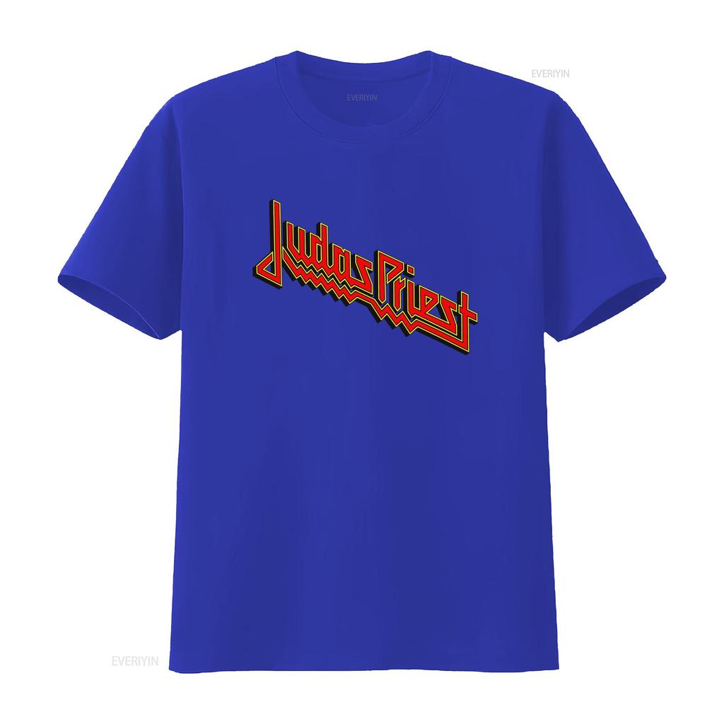 Metal Band Judas Priest T Shirt Rock Music Softstyle Concert Merchandise Heavy Fashion Top Vintage Washed Homme Stylish