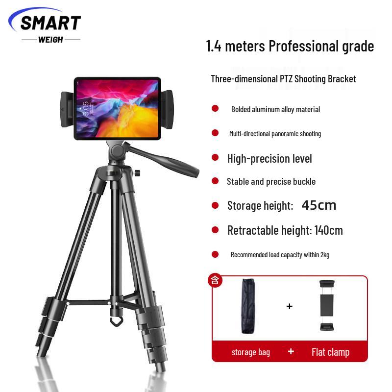 Portable DSLR/Mirrorless Camera & Phone Tripod Stand for Professional Photography and Videography