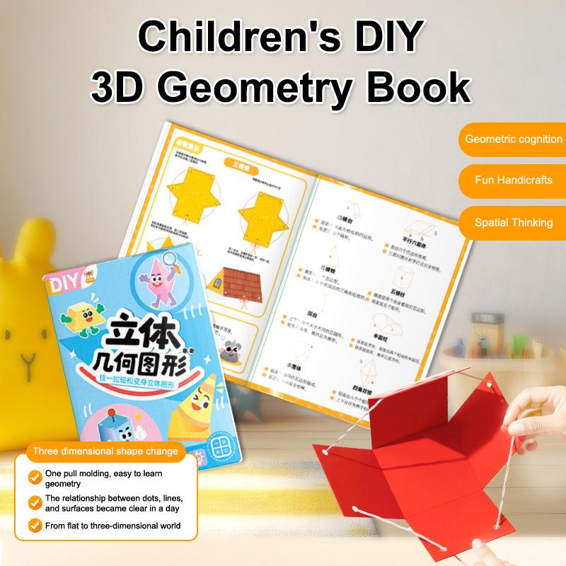 Fun DIY Pull String 3D Geometry Model Set: A Stereoscopic Learning Tool for Primary School Mathematics
