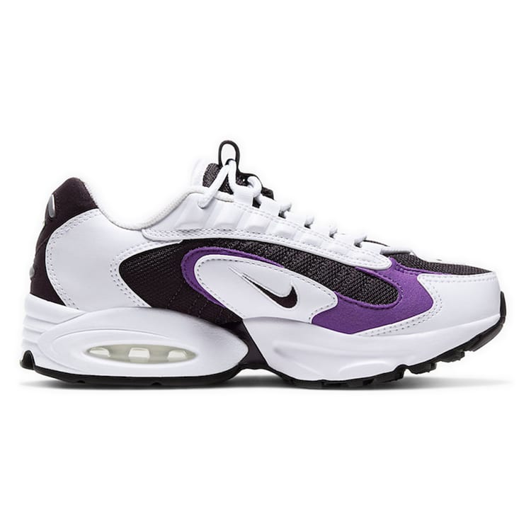 Nike Air Max Triax 96 Low top Casual Shoes White Purple Unisex CT1276-100