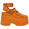 UGG Goldenrise Fabric Fashionable Comfortable Simple Commuting Versatile Roman Sandals Women sandals Orange 1167431-DCT